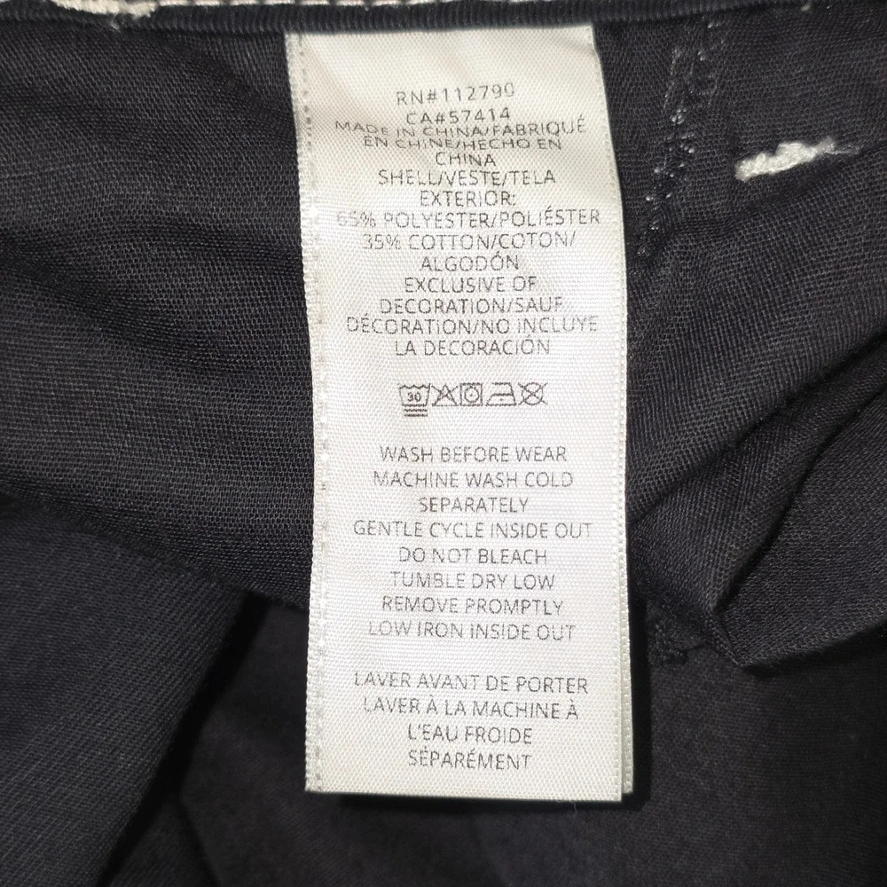 NWT True Religion Bobby Baggy Cargo Pants Mens 34 Black Contrast Stitch 700248